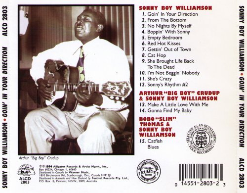 Sonny Boy Williamson - Goin' In Your Direction (1994)