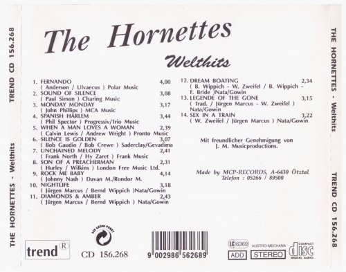 The Hornettes - Welthits (1994)