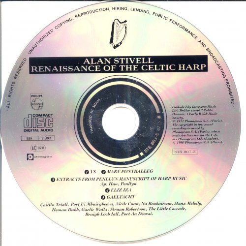 Alan Stivell - Renaissance Of The Celtic Harp (1971/1990)
