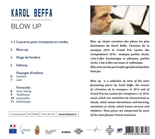 Karol Beffa - Blow Up (Chamber music with winds) (2016) [Hi-Res]