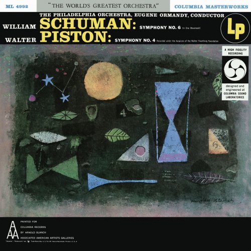 Eugene Ormandy - Schuman: Symphony No. 6 in One Movement - Piston: Symphony No. 4 (Remastered) (2021) [Hi-Res]