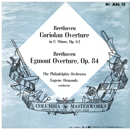 Eugene Ormandy - Beethoven: Coriolan & Egmont Overtures (Remastered) (2021) [Hi-Res]