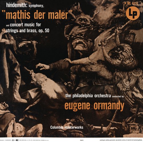 Eugene Ormandy - Hindemith: Symphony "Mathis der Maler" & Concert Music, Op. 50 (Remastered) (2021) [Hi-Res]