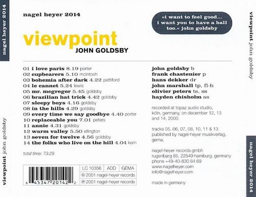 John Goldsby - Viewpoint (2001)