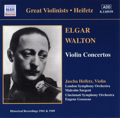 Jascha Heifetz - Walton & Elgar: Violin Concertos (2001)