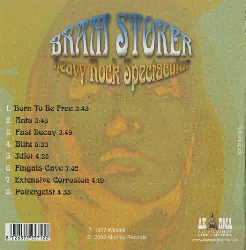 Bram Stoker - Heavy Rock Spectacular (Reissue) (1972/2003)