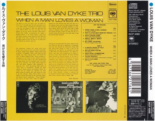 Louis Van Dyke - When A Man Loves A Woman (1968) [2014 Japan Jazz Collection 1000] mp3