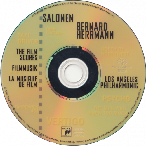 Esa-Pekka Salonen - Bernard Herrmann: The Film Scores (2000) [SACD]