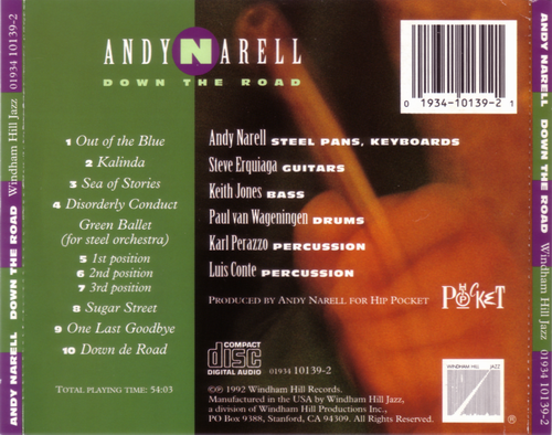 Andy Narell - Down The Road (1992) 320 kbps+CD Rip