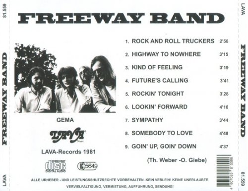 Freeway Band - Freeway Band (Reissue) (1981)