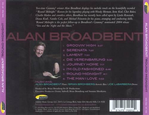 Alan Broadbent - 'Round Midnight (2004) 320 kbps +CD Rip