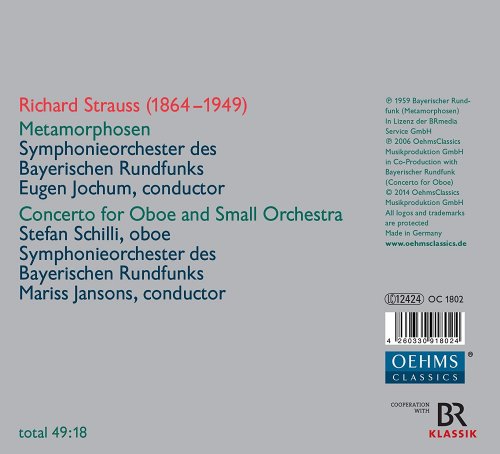 Stefan Schilli, Bavarian Radio Symphony Orchestra, Eugen Jochum, Mariss Jansons - Richard Strauss: Late Orchestral Works (2014)