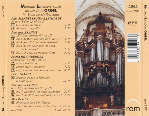 Matthias Eisenberg - Orgel im Dom zu Halberstadt (1991)