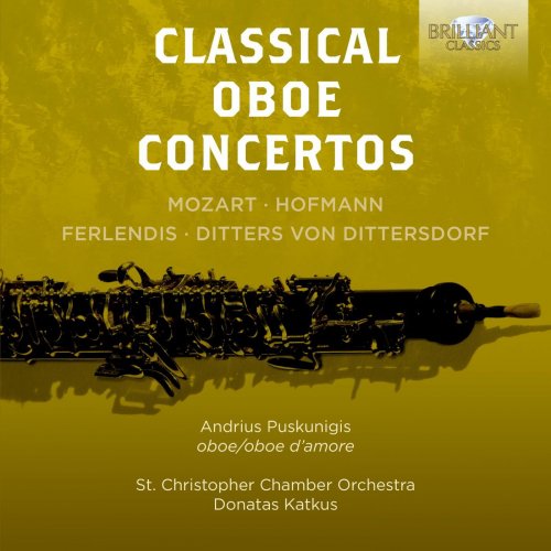 St. Christopher Chamber Orchestra, Donatas Katkus, Andrius Puskunigis - Classical Oboe Concertos (2015)