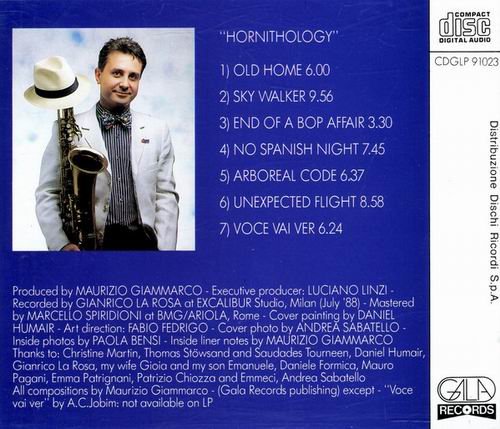 Maurizio Giammarco Quartet - Hornitology (1988)