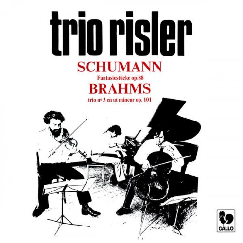 Schumann, Brahms, Trio Risler - Schumann: Fantasiestücke Op. 88 - Brahms: Piano Trio No. 3 in C Minor, Op. 101 (1980) [Hi-Res]