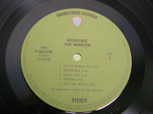 Van Morrison - Moondance (Japan, 1981) LP