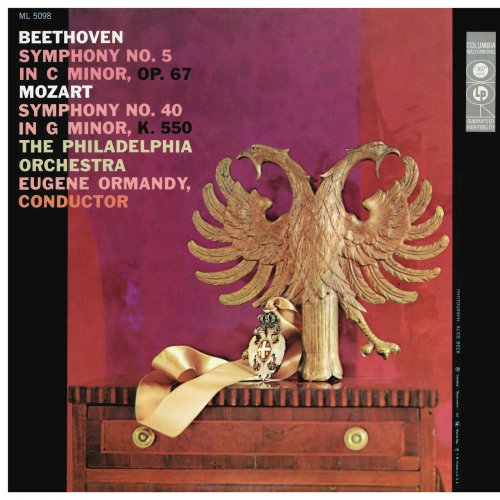 Eugene Ormandy - Beethoven: Symphony No. 5, Op. 67 - Mozart: Symphony No. 40, K. 550 (Remastered) (2021) [Hi-Res]