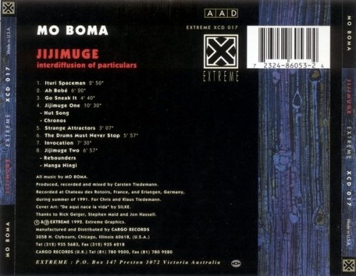 Mo Boma - Jijimuge: Interdiffusion Of Particulars (1997)