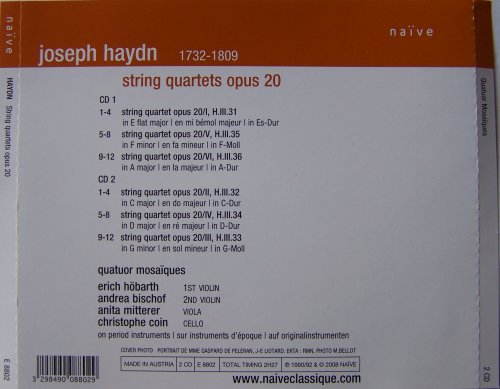 Quatuor Mosaiques - Haydn: String Quartets opp. 20 (2004)