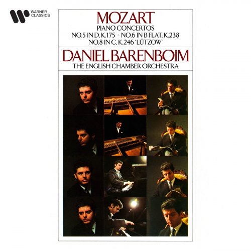 Daniel Barenboim and English Chamber Orchestra - Mozart: Piano Concertos Nos. 5, 6 & 8 "Lützow" (2021)