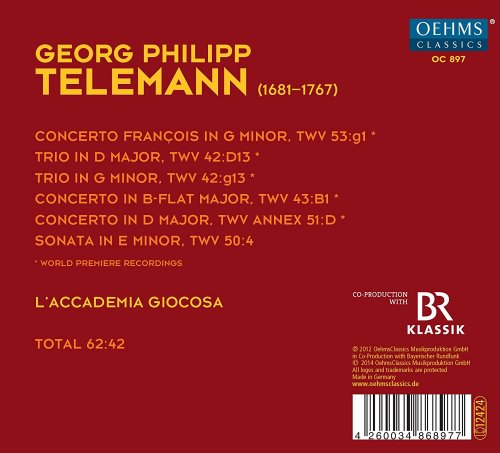 L'Accademia Giocosa - Telemann: Sonatas, Trios & Concerti (2014)