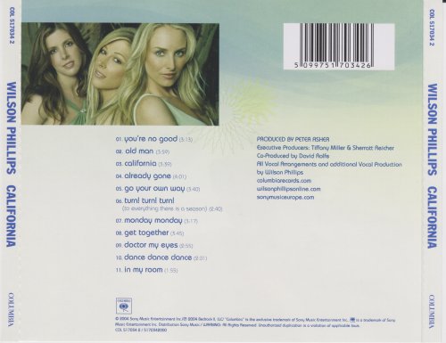 Wilson Phillips - California (2004)