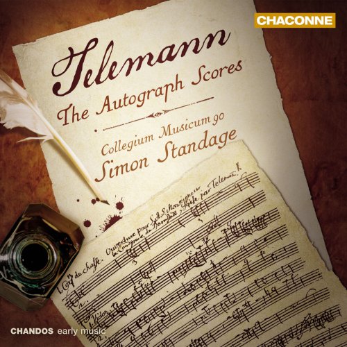 Collegium Musicum 90, Simon Standage - Telemann: The Autograph Scores (2012) [Hi-Res]