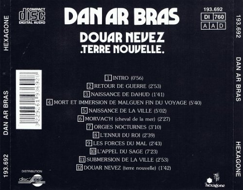 Dan Ar Bras - Douar Nevez: Terre nouvelle (Reissue) (1977/1991)