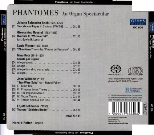 Harald Feller - Phantomes An Organ Spectacular (2006) [SACD]