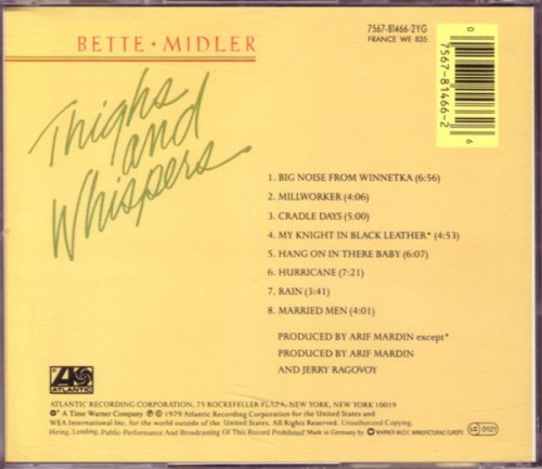 Bette Midler - Thighs and Whispers (1979) [1996]