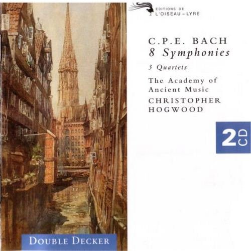 The Academy of Ancient Music, Christopher Hogwood - C.P.E. Bach: 8 Symphonies, 3 Quartets, Fantasy (1997)