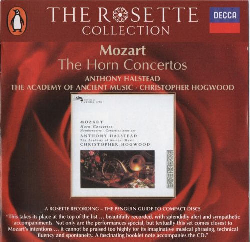 The Academy of Ancient Music, Christopher Hogwood - Mozart: The Horn Concertos (2005) CD-Rip