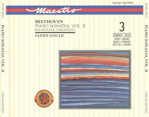 Glenn Gould - Beethoven: Piano Sonatas, VOL. II , Bagatelles, Variations (1991)