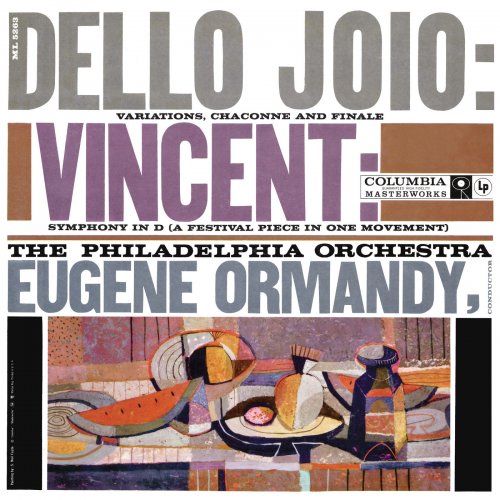 Eugene Ormandy - Dello Joio: Variations, Chaconne and Finale - Vincent: Symphony in D (Remastered) (2021) [Hi-Res]