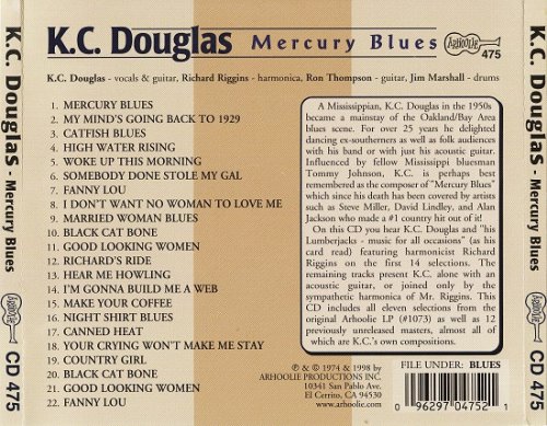 K.C. Douglas - Mercury Blues (1974/1998)