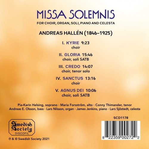 Erik Westberg Vocal Ensemble - Missa Solemnis (2021) [Hi-Res]