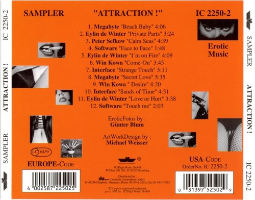 VA - Erotic Music: Attraction! (1995)