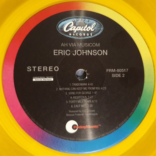 Eric Johnson - Ah Via Musicom (2021 Reissue, Remastered) LP