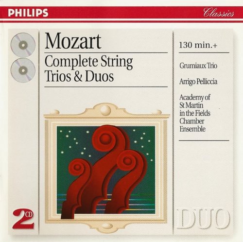 Arrigo Pelliccia, Grumiaux Trio, Academy of St. Martin-in-the-Fields - Mozart: Complete String Trios & Duos (1996) CD-Rip