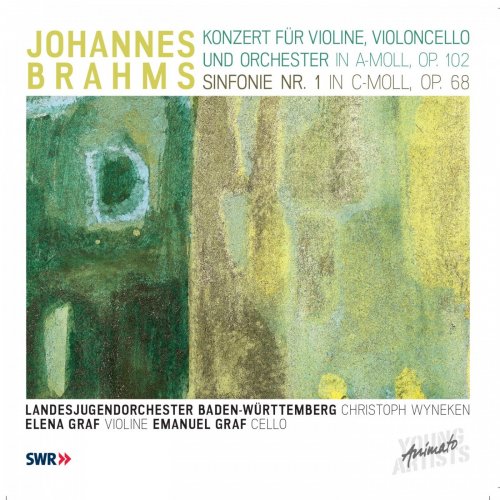Elena Graf, Emanuel Graf, Landesjugendorchester Baden-Wurttemberg, Christoph Wyneken - Brahms: Double Concerto & Symphony No. 1 (2011) [Hi-Res]