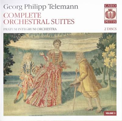 Pratum Integrum Orchestra - Telemann: Complete Orchestral Suites, Vol. 3 (2010) [SACD]