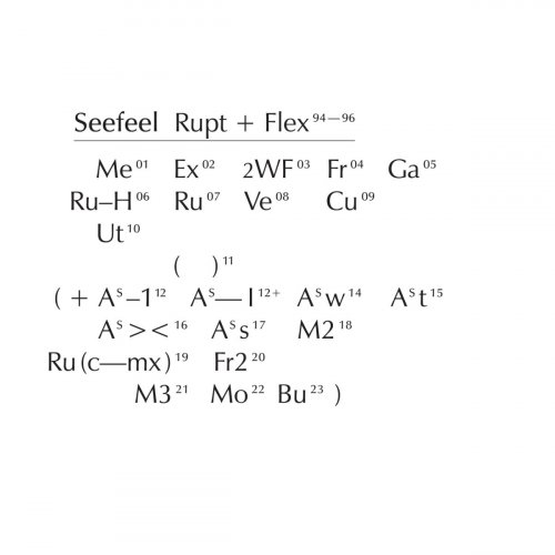 Seefeel - Rupt and Flex (1994 - 96) (2021)