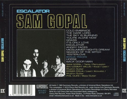 Sam Gopal - Escalator (Reissue) (1969/2010)