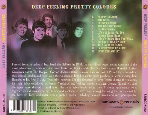 Deep Feeling - Pretty Colours (1966-68/2008)