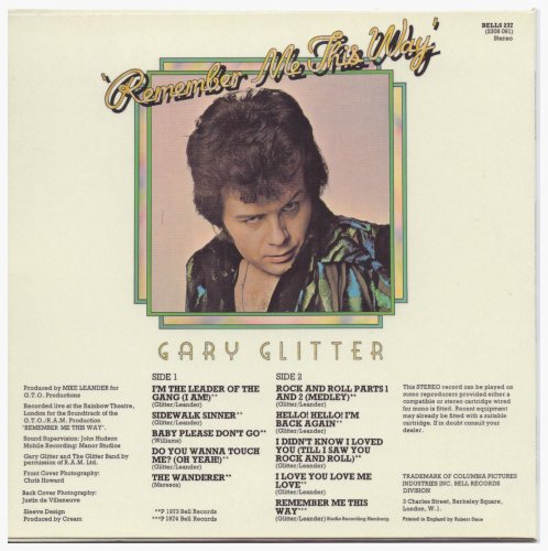 Gary Glitter - Remember Me This Way (2008)