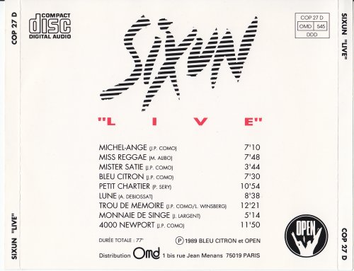 Sixun - Live (1989)