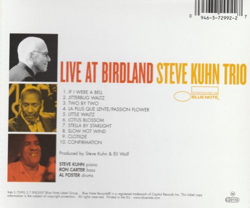 Steve Kuhn Trio - Live at Birdland (2007) FLAC