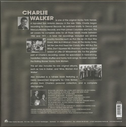 Charlie Walker - Pick Me Up On Your Way Down (1999) [5CD Box Set]