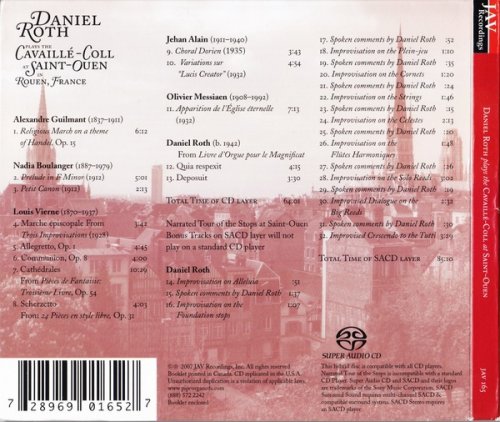 Daniel Roth - Cavaille-Coll organ at Saint-Ouen in Rouen (2007) [SACD]